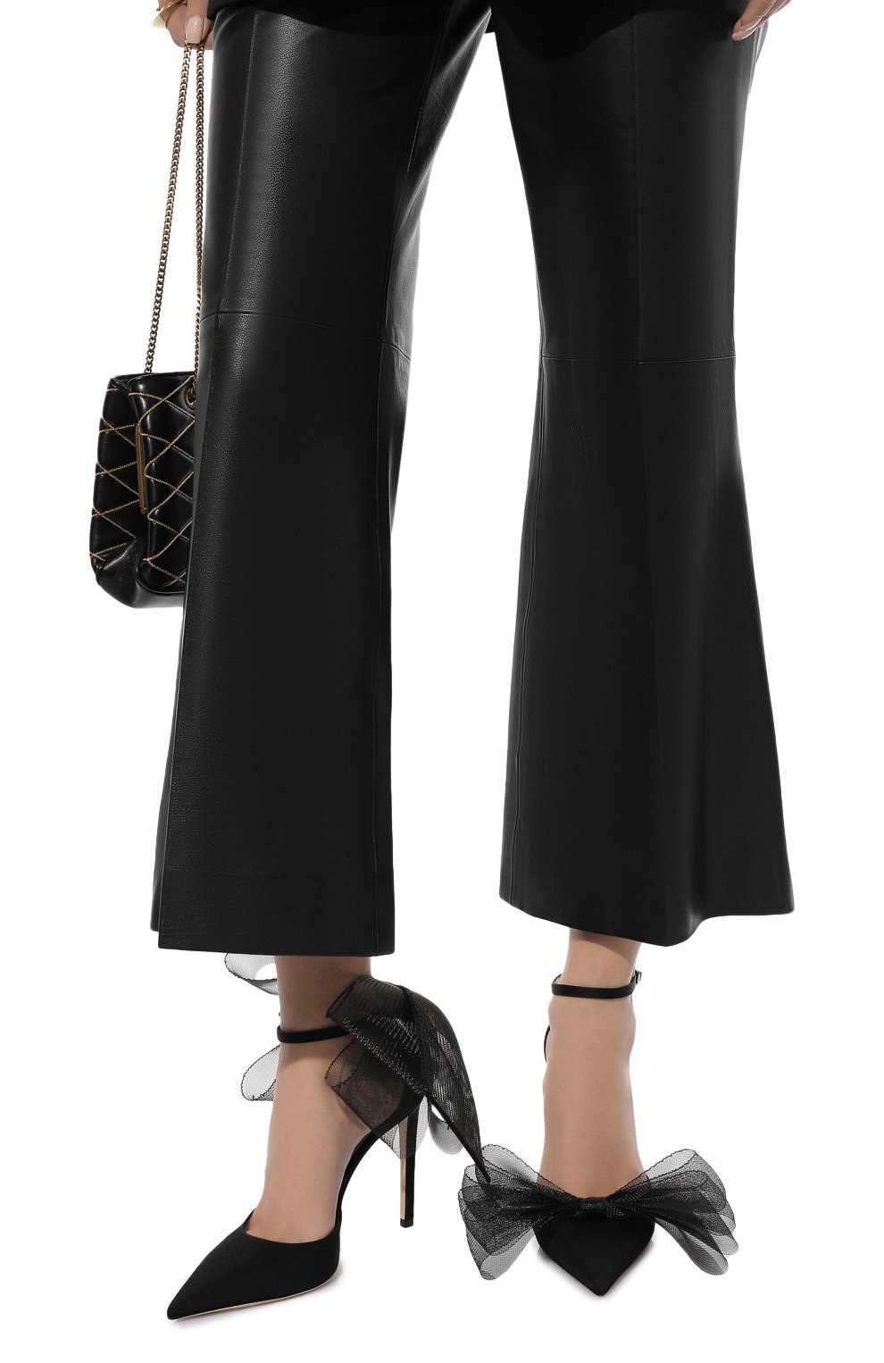 Текстильные туфли averly 100 JIMMY CHOO, арт. AVERLY 100/YMG, фото 3