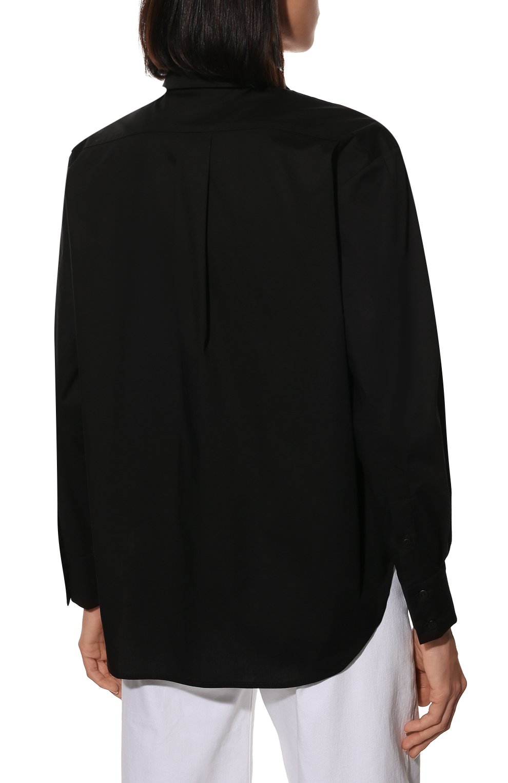 Хлопковая рубашка AGREEG черного цвета по цене 37000 руб., арт. 12030878, фото 4 Хлопковая рубашка AGREEG, арт. 12030878, фото 4
