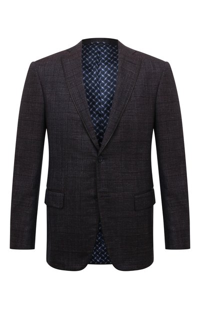 Мужской пиджак из кашемира и шелка ZILLI, арт. MNS-VG2Y-2-B6626/0002