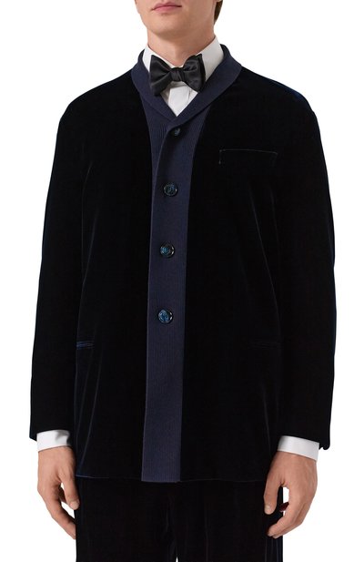 Бархатный пиджак GIORGIO ARMANI, арт. GM002544/TE10046, фото 3