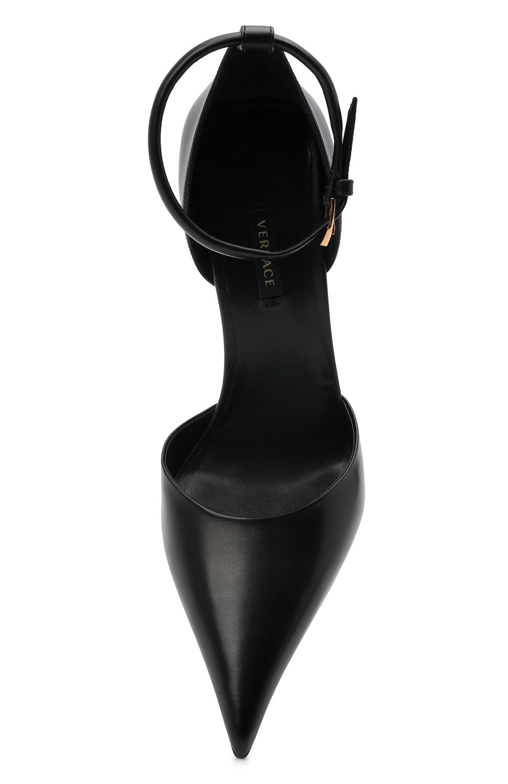 Кожаные туфли VERSACE, арт. DST569P/DVT2P, фото 5