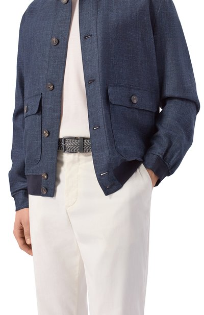 Мужской кожаный ремень GIORGIO ARMANI, арт. GM003571/AF25980