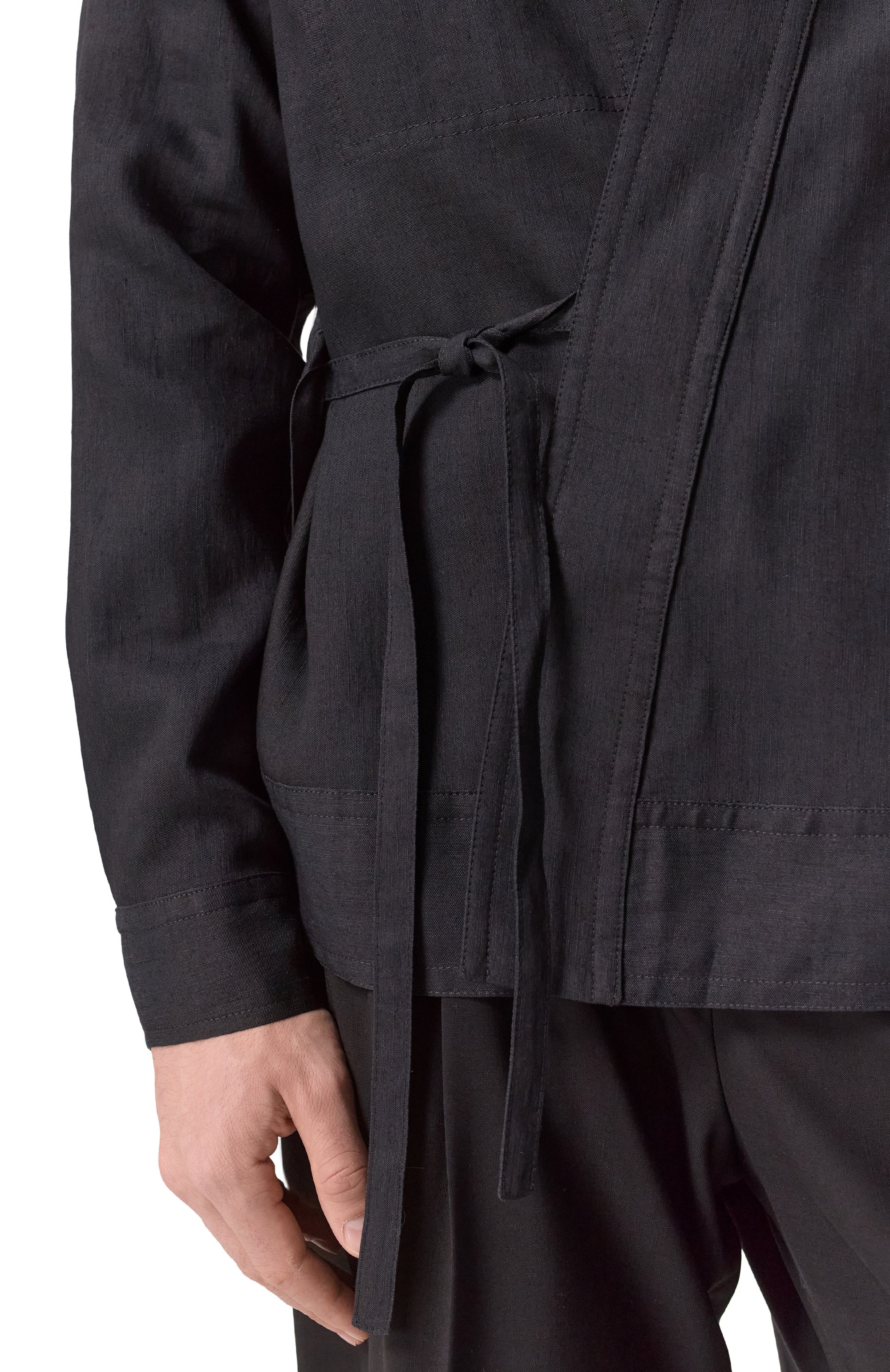 Рубашка изо льна и вискозы MORDECAI, арт. 25E96MXR24W2, фото 5