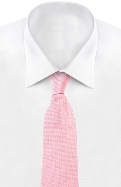 Шелковый галстук KITON розового цвета по цене 25950 руб., арт. KA/C6D59, фото 2 Шелковый галстук KITON, арт. KA/C6D59, фото 2
