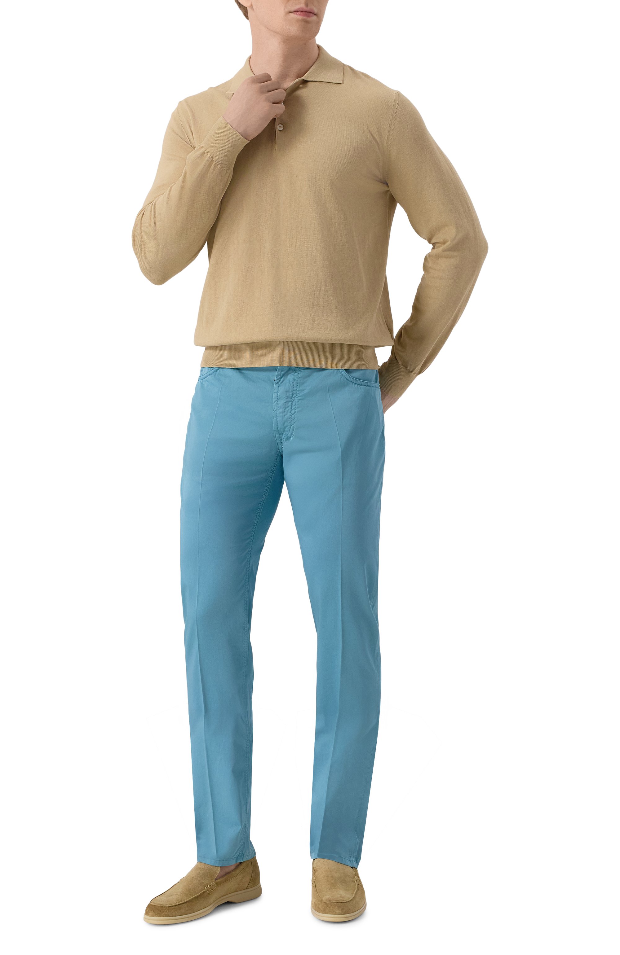 Хлопковые брюки STEFANO RICCI, арт. MST41B0150/T0182, фото 2