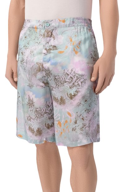Шорты из вискозы OFF-WHITE, арт. 0MCB092S26FAB004, фото 3