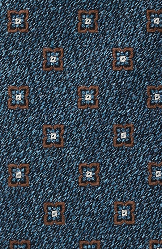 Шелковый галстук Canali 18/HJ04340 Зелёный  18/HJ04340 Фото 4