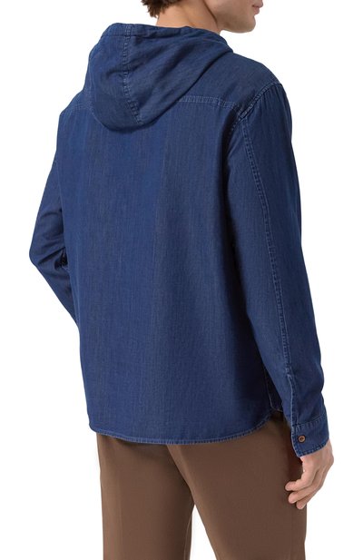 Хлопковая рубашка PAUL&SHARK, арт. 26413320, фото 4