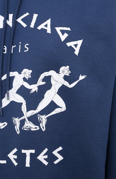 Хлопковое худи BALENCIAGA, арт. 641679/TJVI7, фото 5