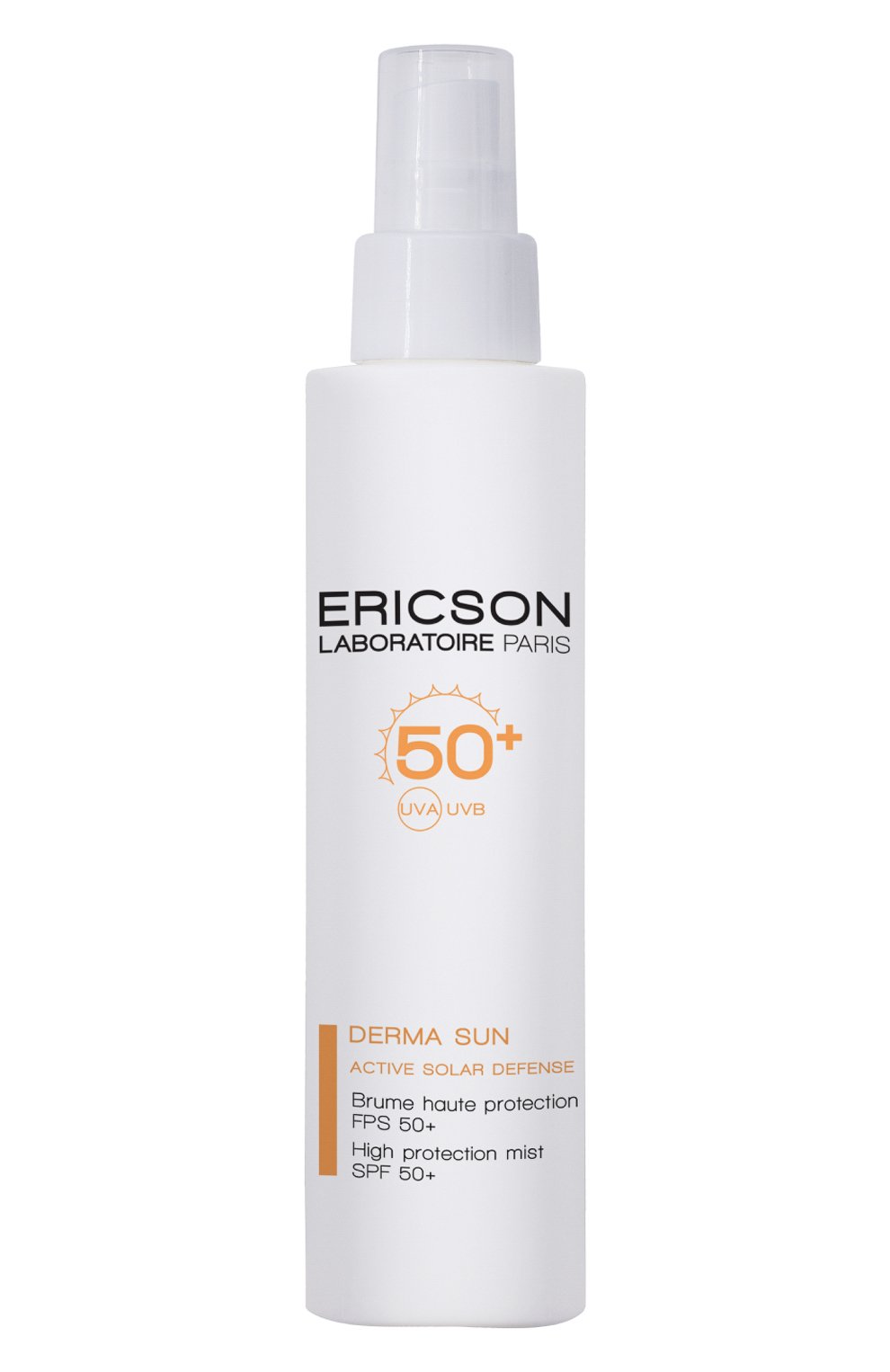 Солнцезащитный спрей для лица spf 50+ high protection mist (150ml) ERICSON LABORATOIRE, арт. 3700358303255, фото 1
