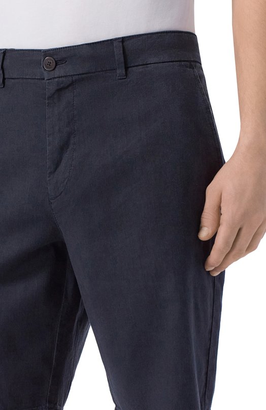 Шорты изо льна и хлопка Bogner 18097335 Чёрный  18097335 Фото 5