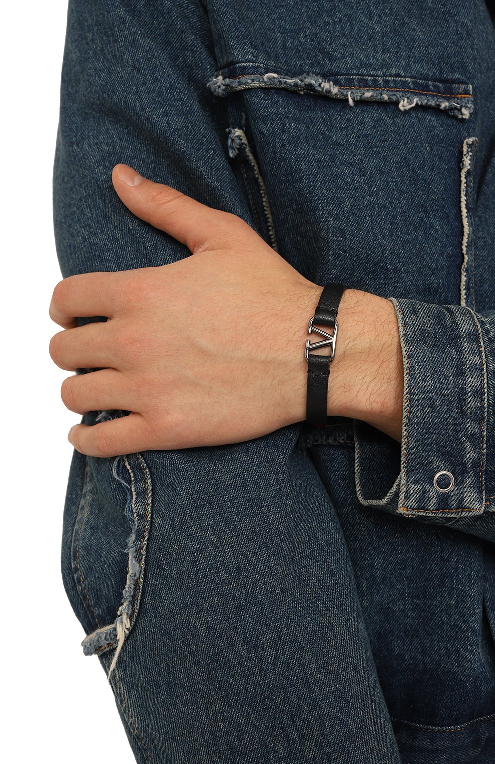 Кожаный браслет VALENTINO, арт. 3Y2J0M67/TCZ, фото 2