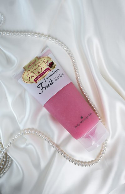 Скраб-щербет для тела с солью тихого океана малиной и медом (500g) ENHEL BEAUTY, арт. 4512442006237, фото 2