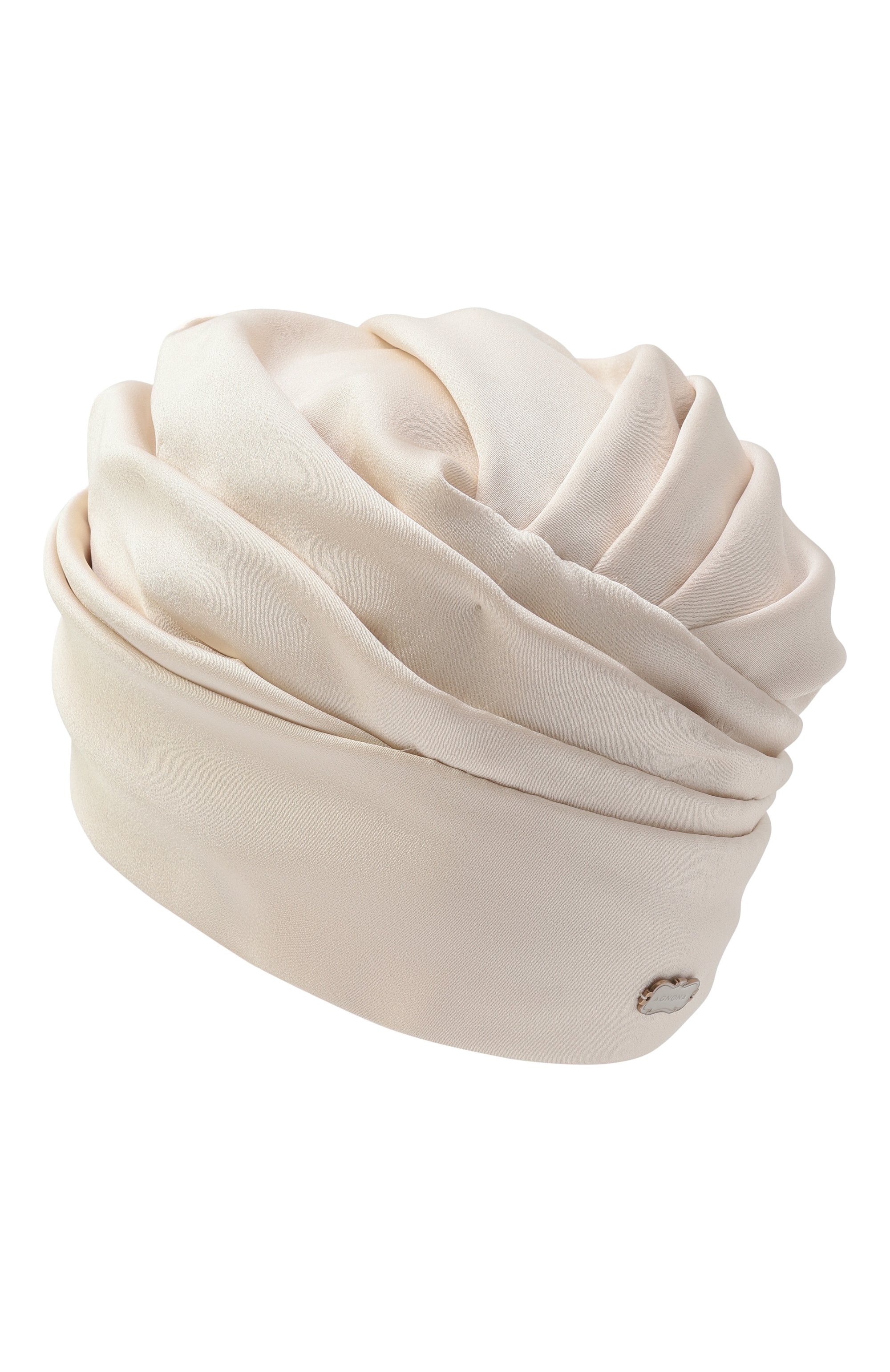 Тюрбан из вискозы и шелка AGNONA, арт. AK1010YE/U5073E, фото 2