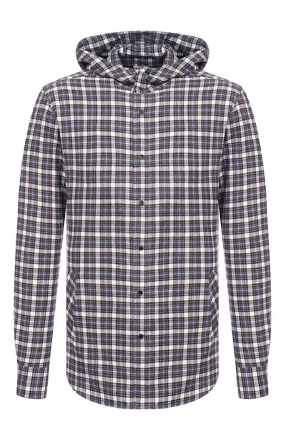 Мужская хлопковая рубашка KITON, арт. UMCMARH0825907