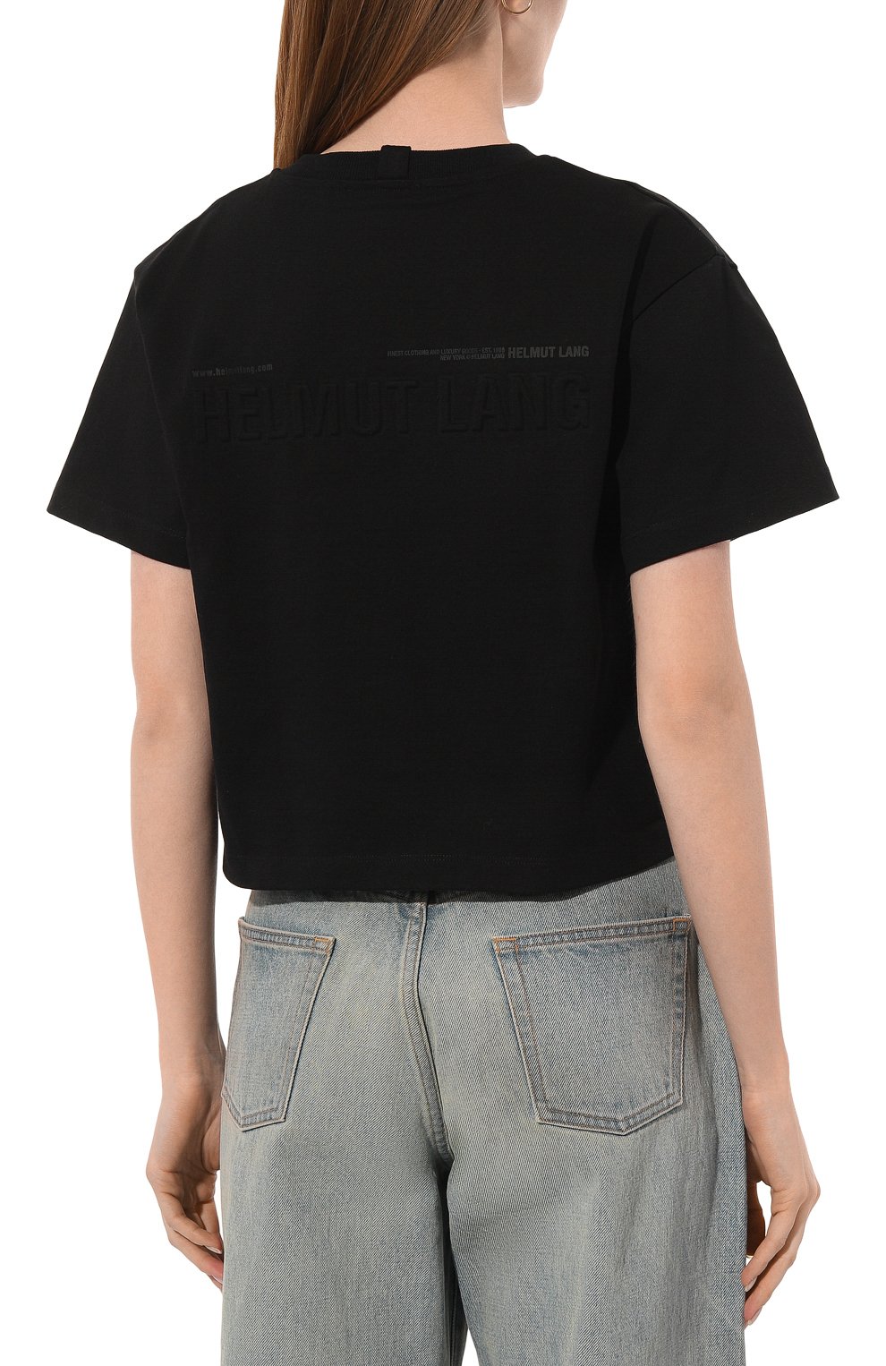 Хлопковая футболка HELMUT LANG, арт. L10HW508, фото 4