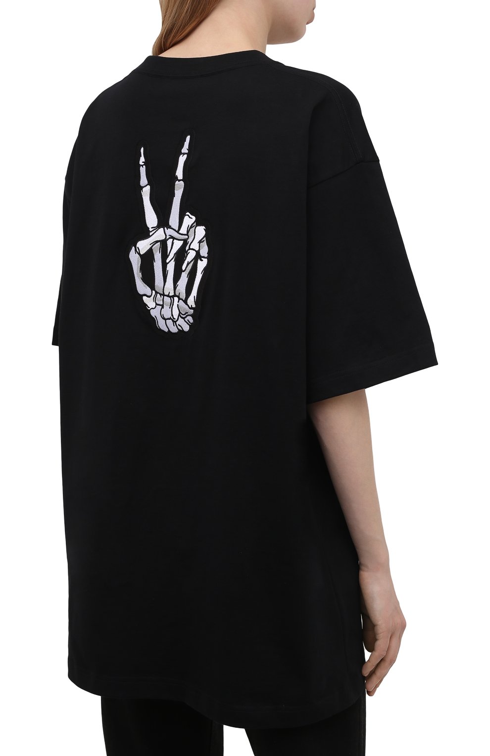 Хлопковая футболка BALENCIAGA, арт. 641655/TKVA1, фото 4