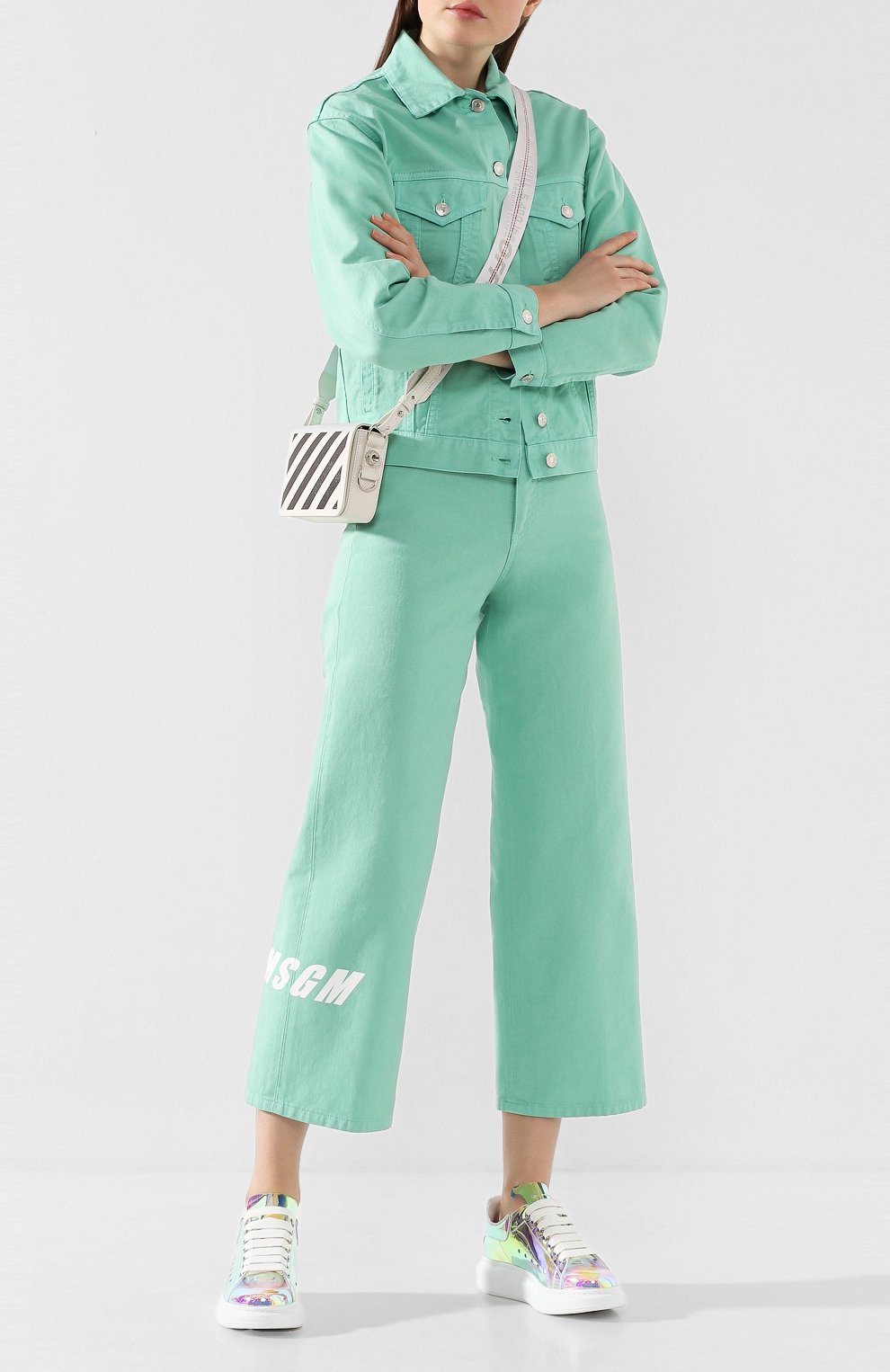 Джинсы MSGM, арт. 2841MDP80T 207276, фото 2