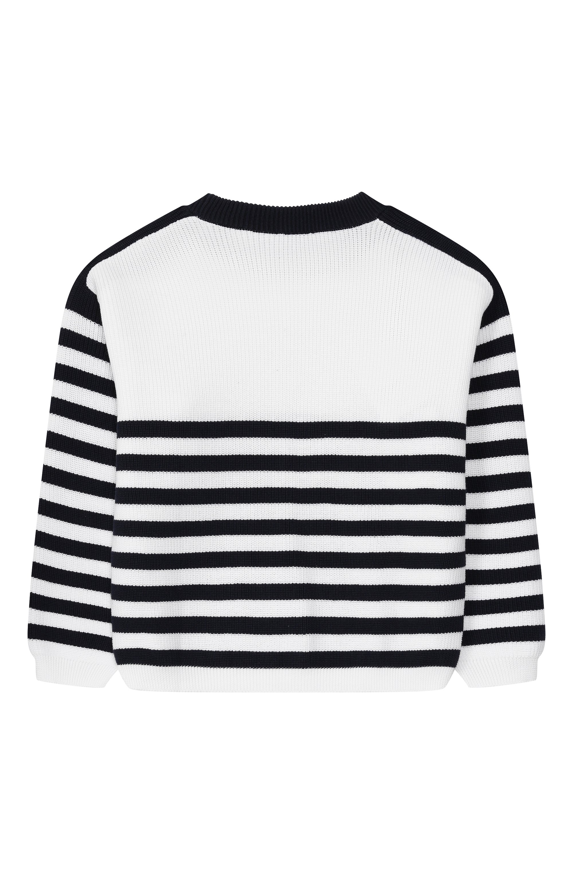 Хлопковый пуловер BALMAIN, арт. BY9A20, фото 2