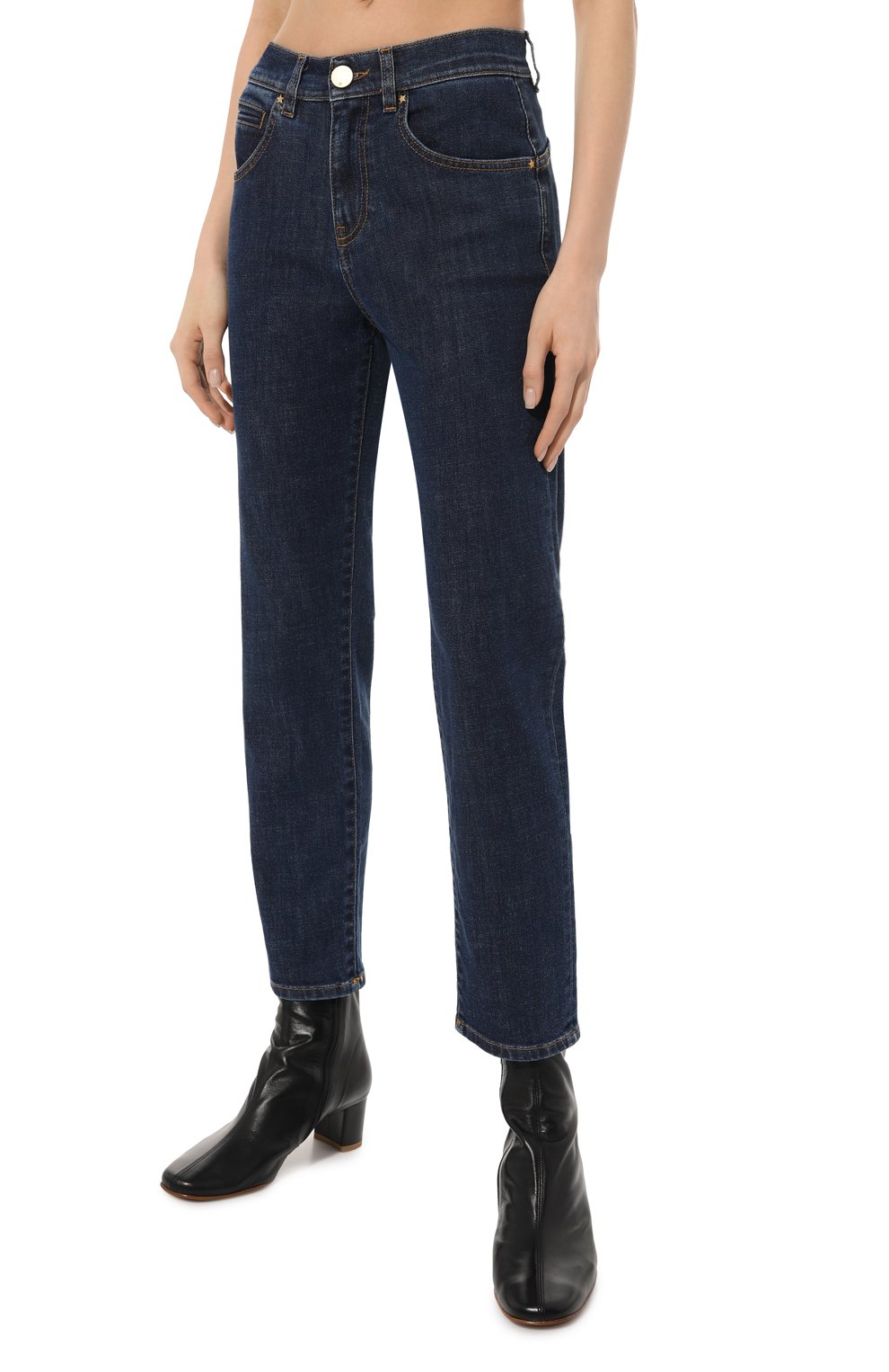 Джинсы LORENA ANTONIAZZI темно-синего цвета по цене 45450 руб., арт. P2359PA19A/4048, фото 3 Джинсы LORENA ANTONIAZZI, арт. P2359PA19A/4048, фото 3