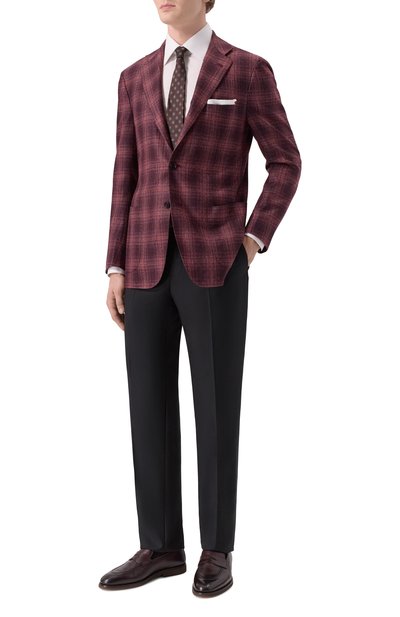 Пиджак из шерсти и кашемира KITON, арт. UG81K0144G18, фото 2