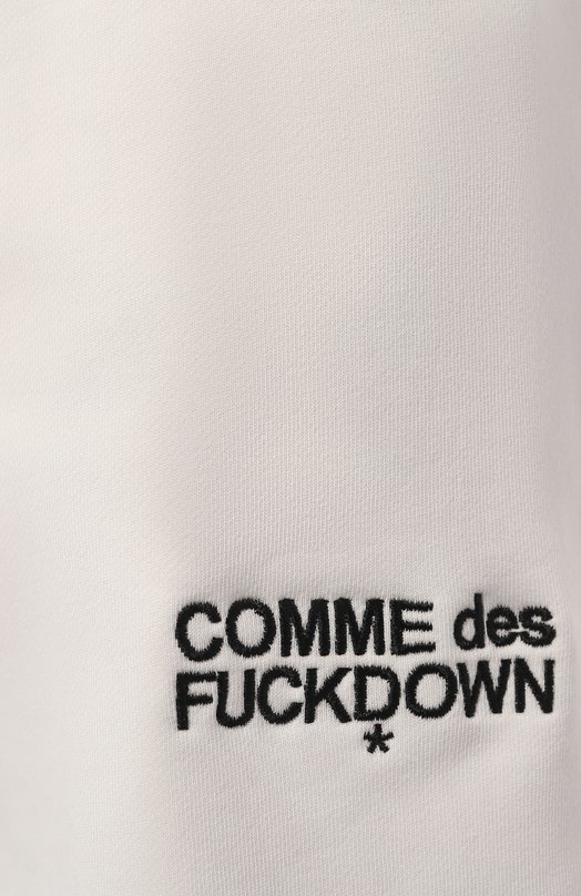 фото Хлопковые джоггеры comme des fuckdown