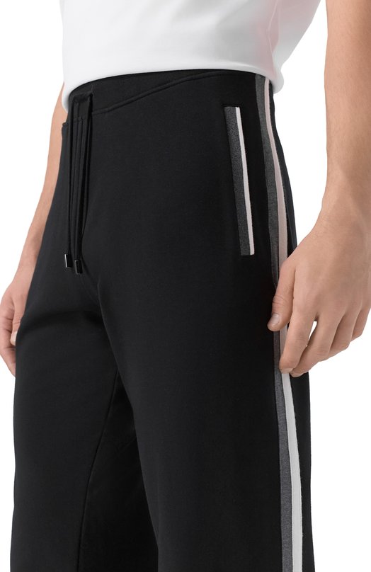 Хлопковые брюки Stefano Ricci K101046P3D/T25350 Чёрный  K101046P3D/T25350 Фото 5