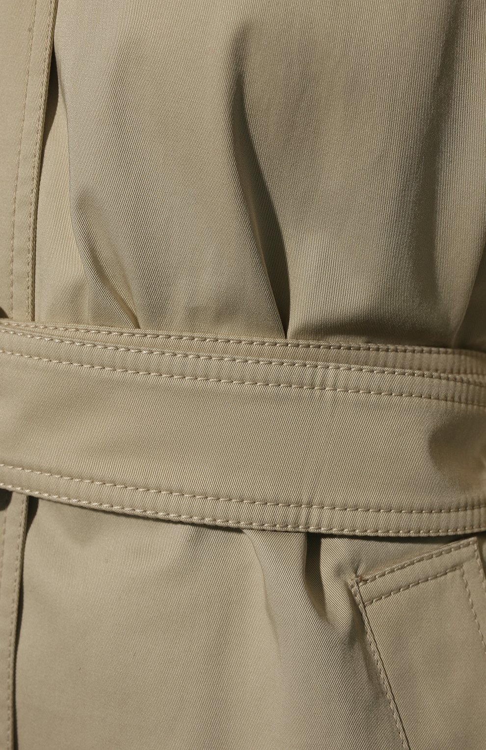 Хлопковый тренч MIU MIU, арт. MS1892-1GQS-F0224, фото 5