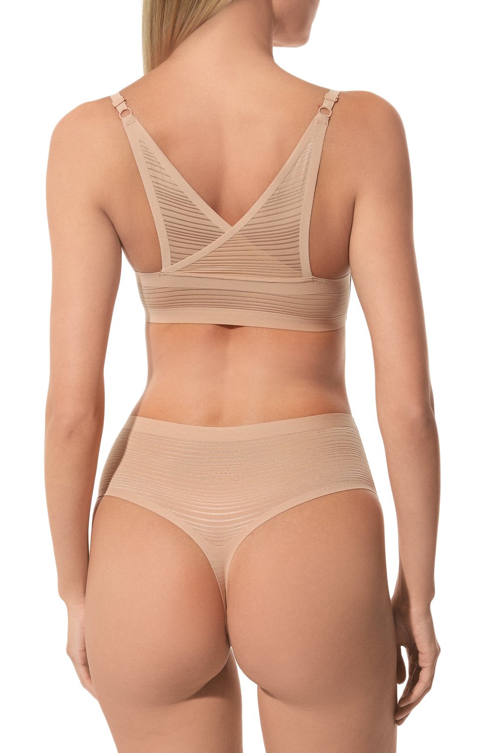 Трусы-стринги CHANTELLE бежевого цвета по цене 3700 руб., арт. C20D90, фото 3 Трусы-стринги CHANTELLE, арт. C20D90, фото 3