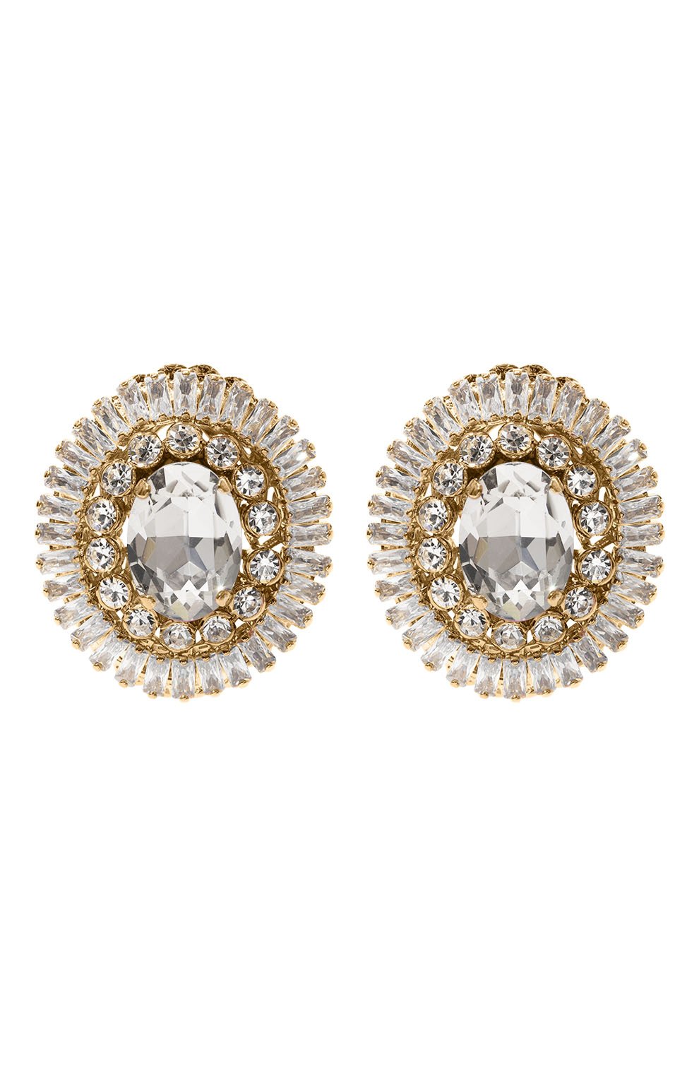 Серьги ANTON HEUNIS золотого цвета по цене 14550 руб., арт. VRS3.013, фото 1 Серьги ANTON HEUNIS, арт. VRS3.013, фото 1