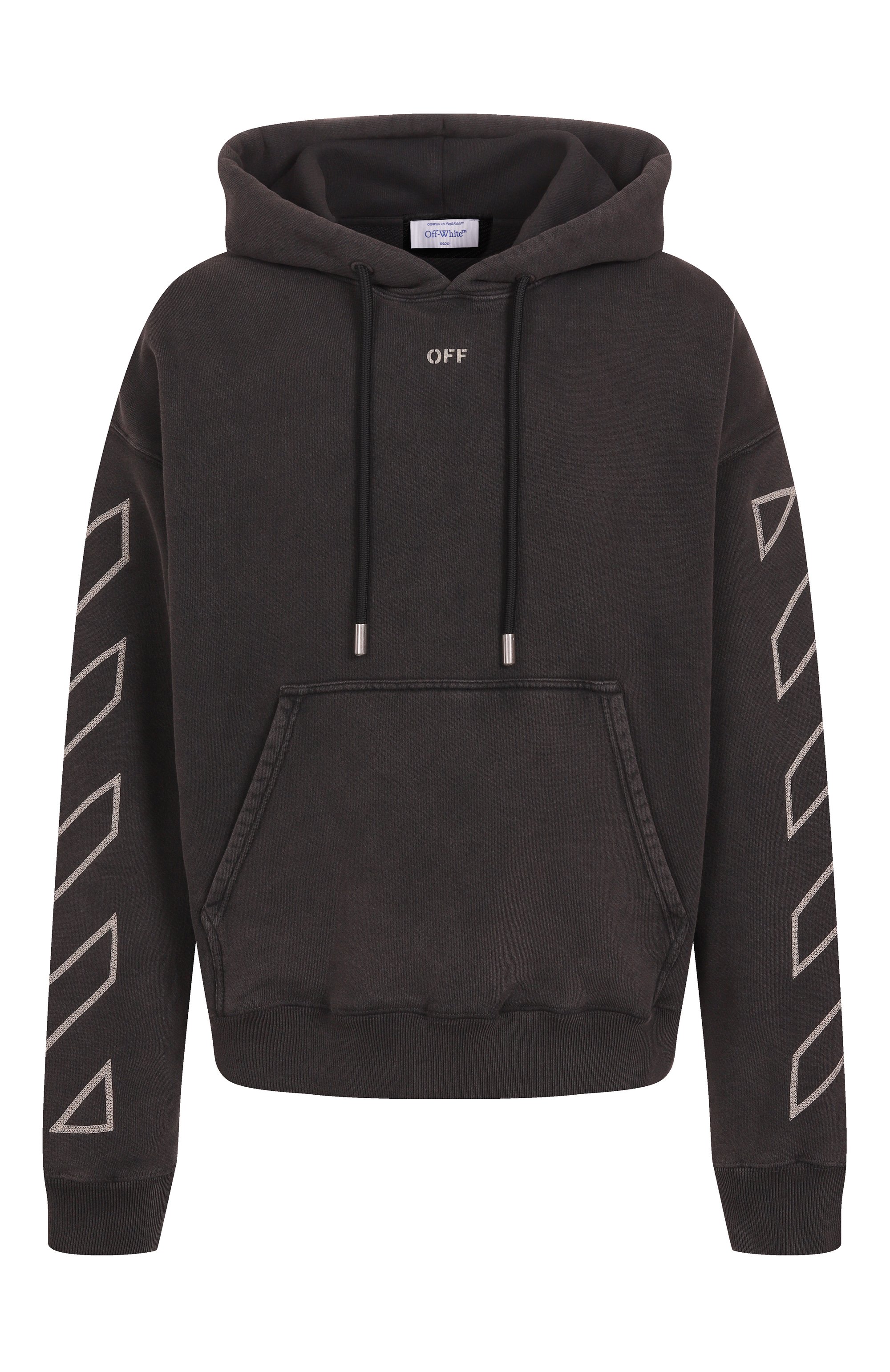 Хлопковое худи OFF-WHITE, арт. 0MBB085S25FLE00P, фото 1
