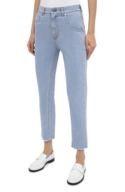 Джинсы N21 синего цвета по цене 26450 руб., арт. 20I N2P0/2501/0151, фото 3 Джинсы N21, арт. 20I N2P0/2501/0151, фото 3