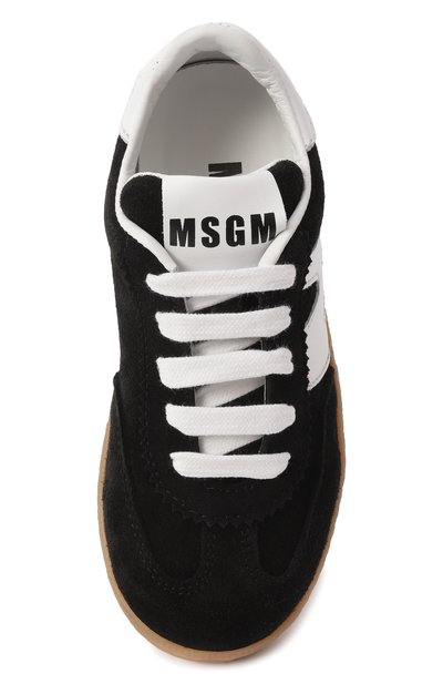 Замшевые кеды MSGM KIDS, арт. 79821/VAR3/28-35, фото 4