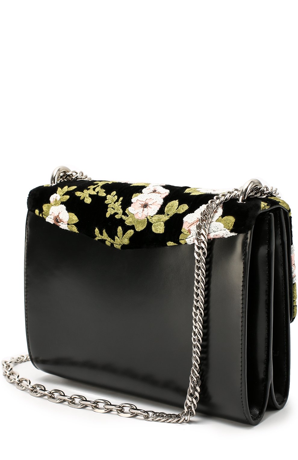 Сумка palais royal с вышивкой и отделкой бархатом ROCHAS разноцветного цвета по цене 212000 руб., арт. R0BI855167/RI390640A, фото 3 Сумка palais royal с вышивкой и отделкой бархатом ROCHAS, арт. R0BI855167/RI390640A, фото 3