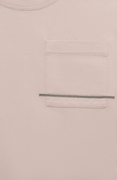 Хлопковая футболка BRUNELLO CUCINELLI, арт. B0T81T287B, фото 3