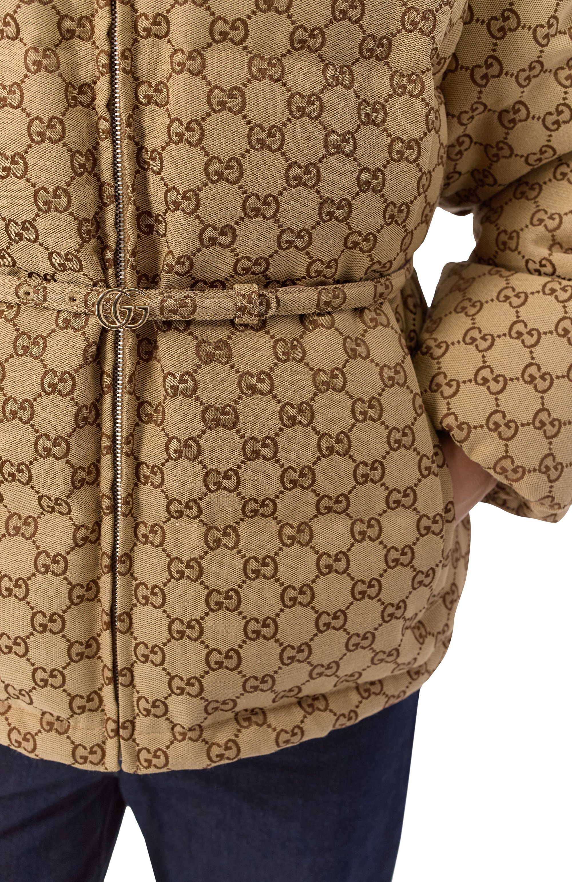 Хлопковый пуховик GUCCI, арт. 797451/Z9ABA, фото 5