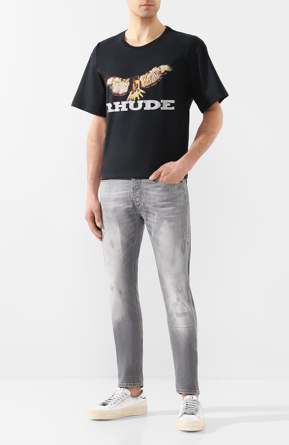 Кожаные кеды PRIMABASE, арт. 39428 021, фото 2