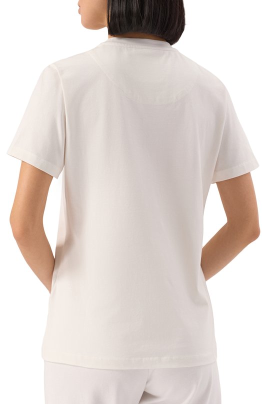 Хлопковая футболка Aeronautica Militare TS2381DJ675 Белый  TS2381DJ675 Фото 4