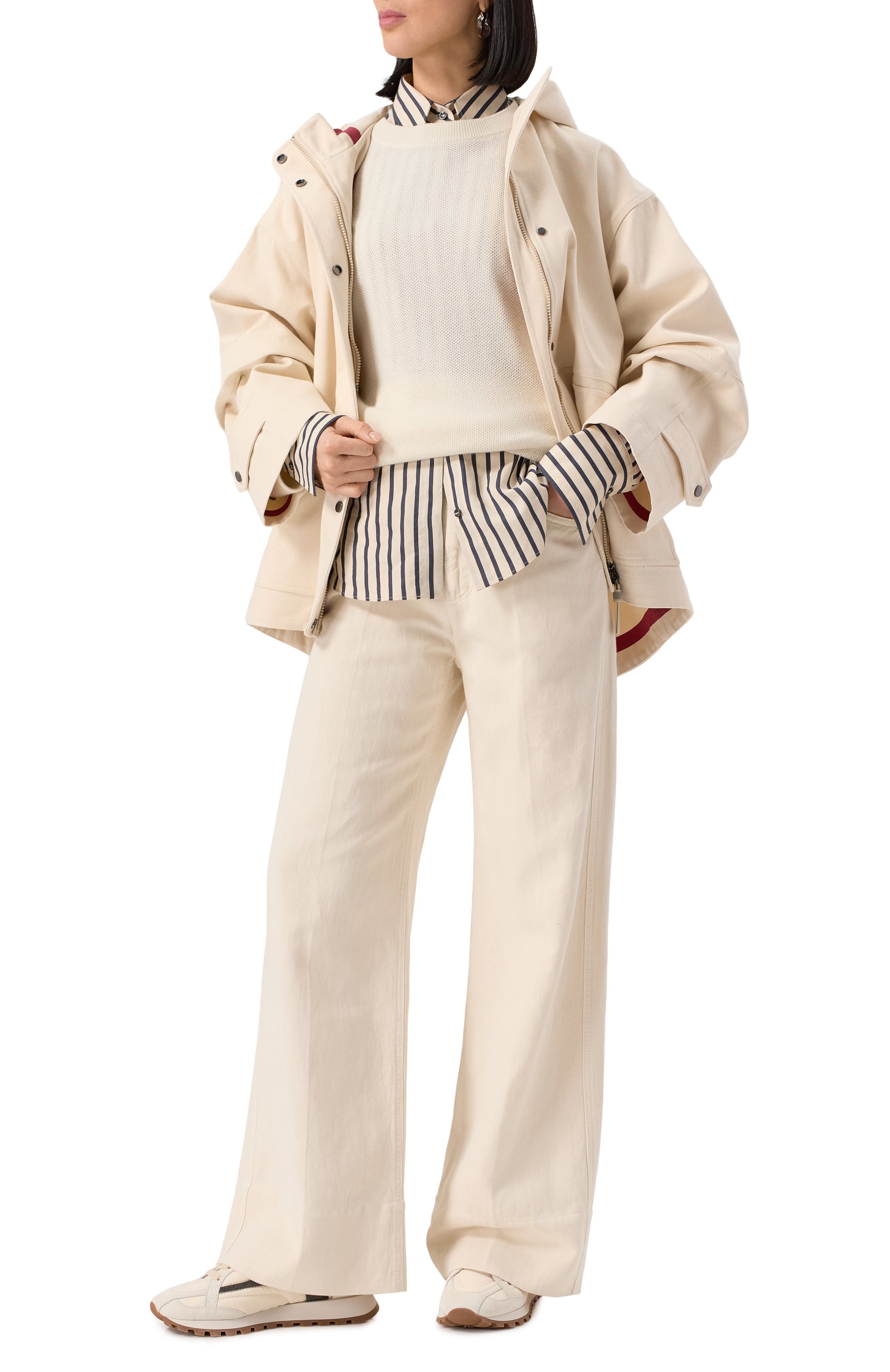 Кашемировый пуловер BRUNELLO CUCINELLI, арт. M12194800, фото 2