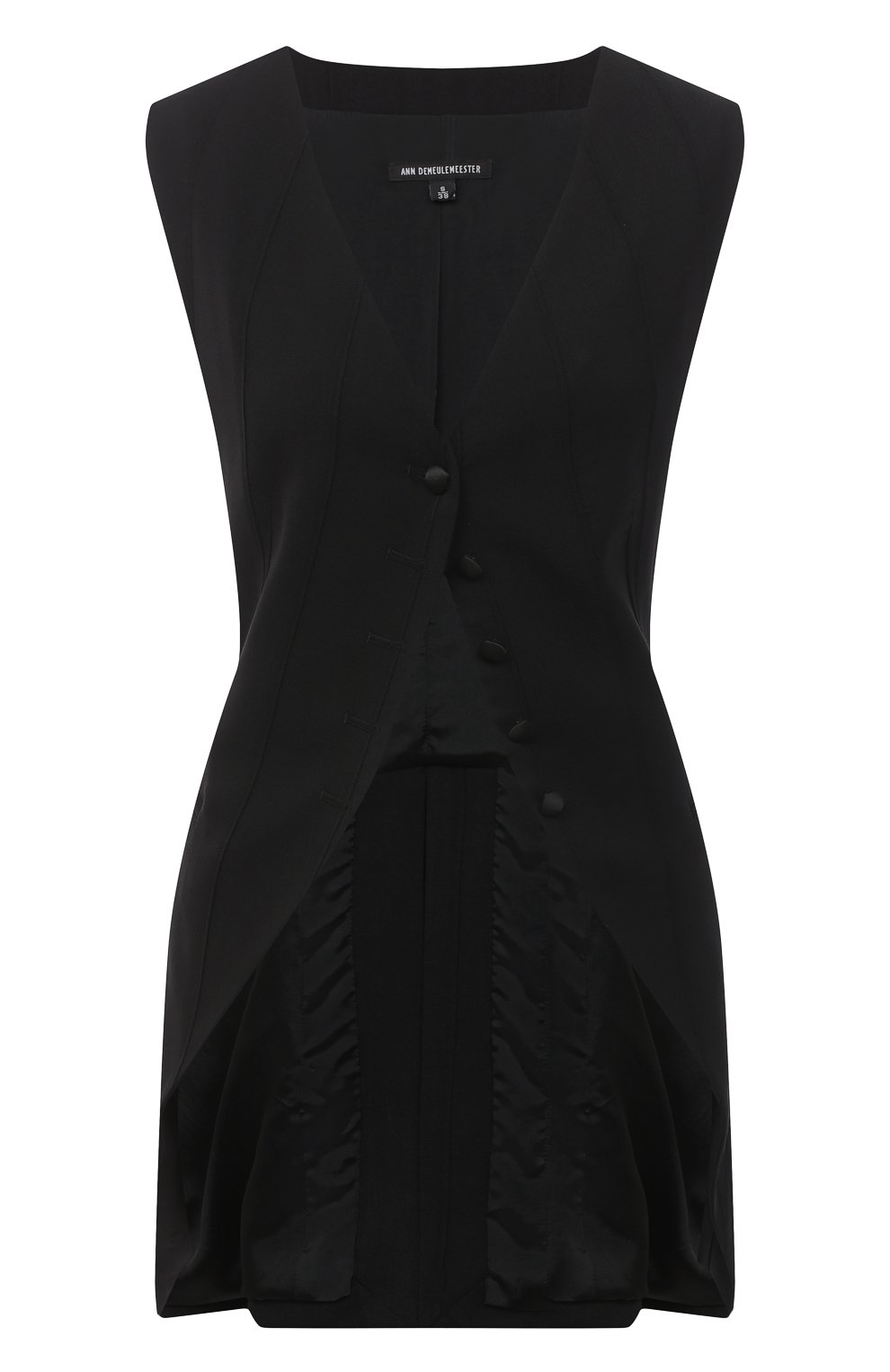 Шерстяной жилет ANN DEMEULEMEESTER, арт. 2002-1154-P-178-099, фото 1