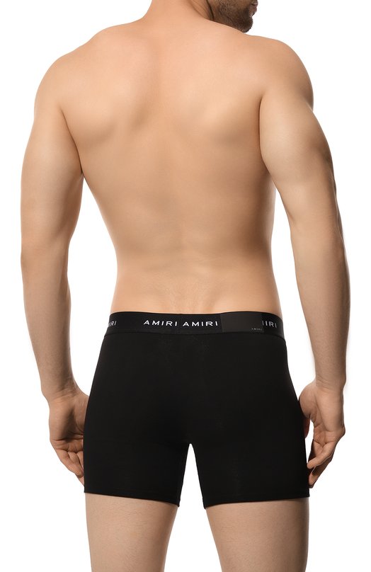 Комплект из двух боксеров Amiri AMUWBF1001 Чёрный  AMUWBF1001 Фото 3