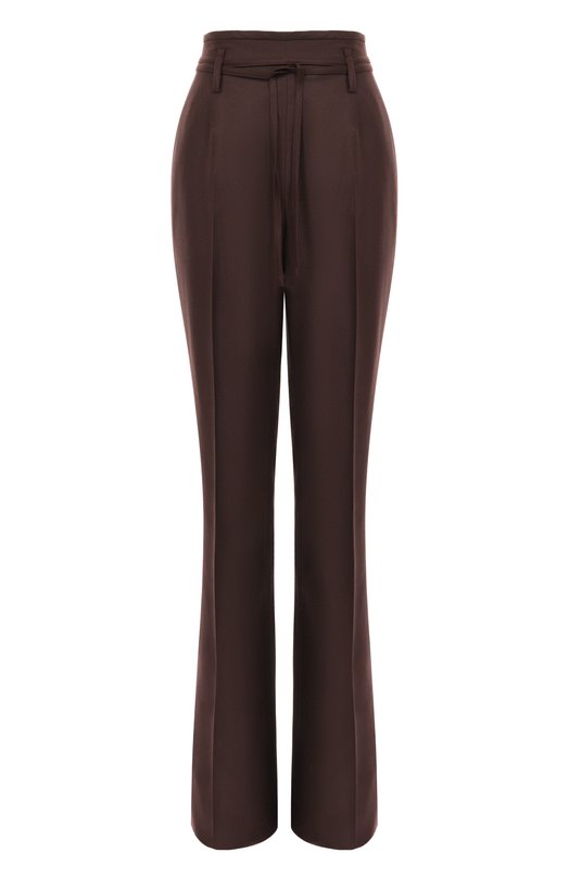 Шелковые брюки MVST M25.1PW.T004/ZEGNA Коричневый M25.1PW.T004/ZEGNA