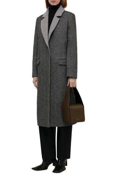 Пальто из ш ерсти и кашемира SEVEN LAB, арт. CMAR 3267 grey, фото 2