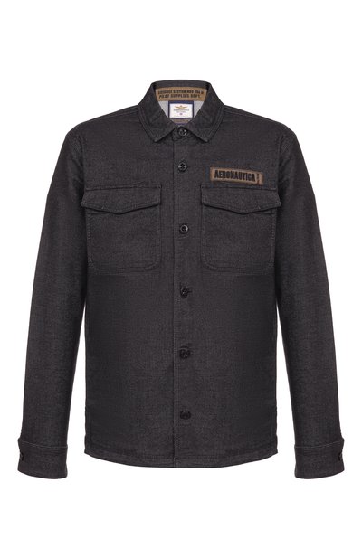 Мужская хлопковая рубашка AERONAUTICA MILITARE, арт. AC0037UCT04232