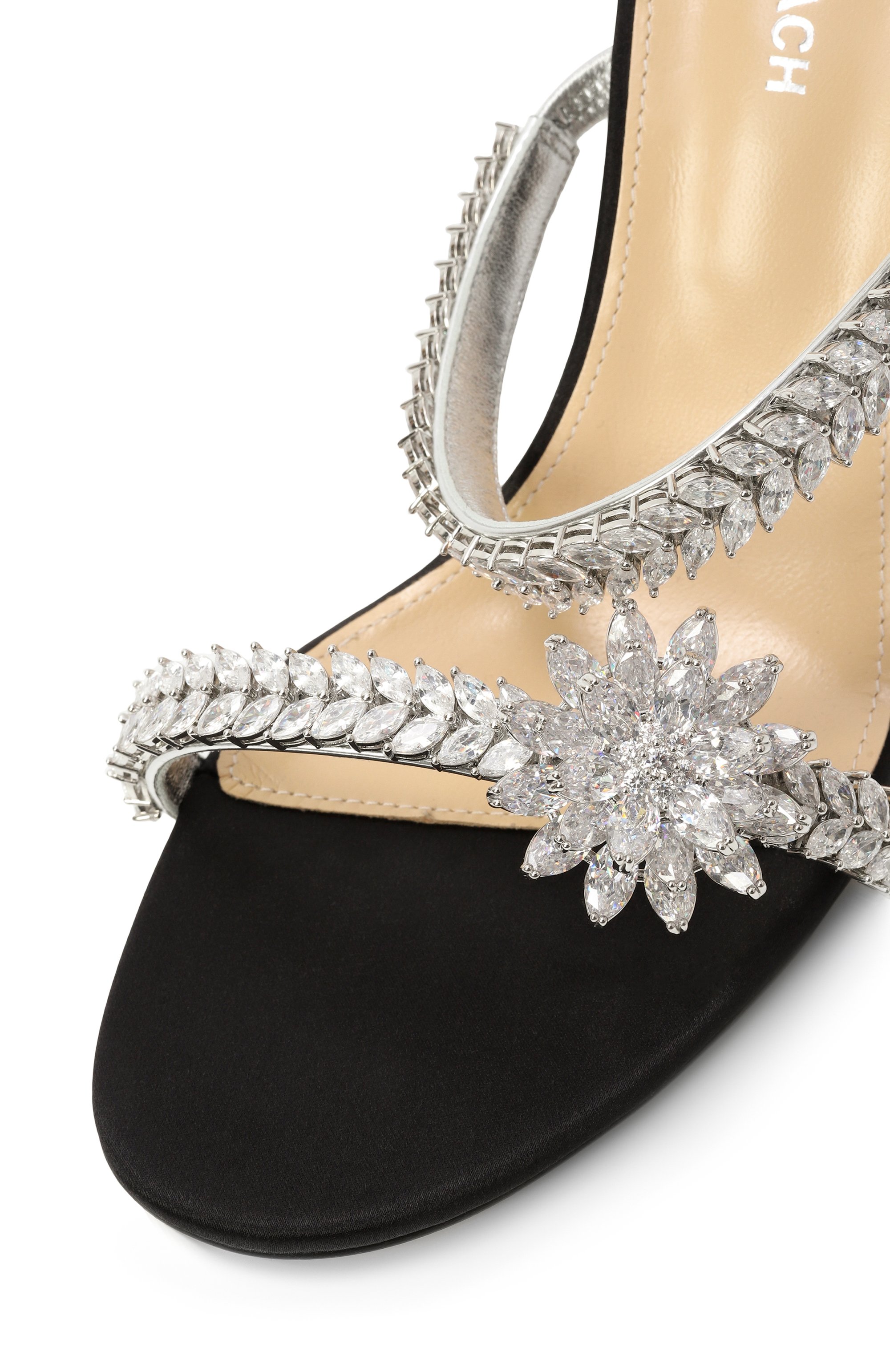 Текстильные босоножки lotus flower 95 MACH & MACH, арт. R25-S0912-95-CRP-B17, фото 7