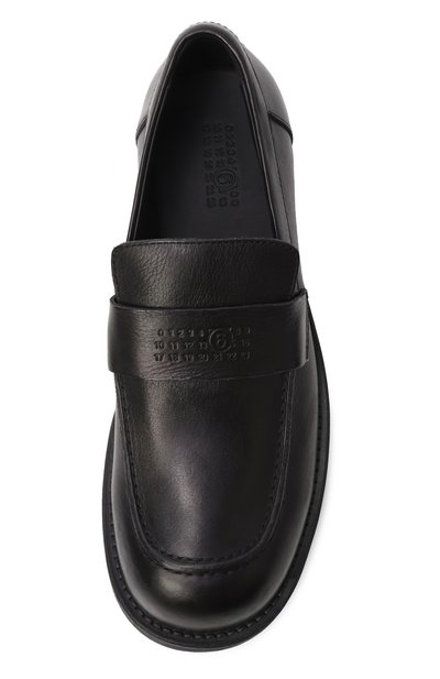 Кожаные лоферы city MM6, арт. SH1WR0006/P7431, фото 5