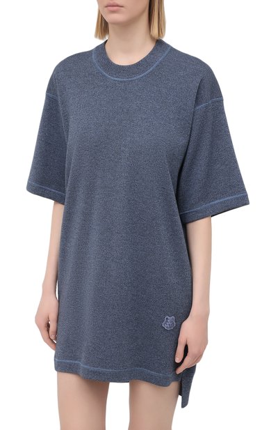 Платье из шерсти и хлопка KENZO, арт. FB52R05543AB, фото 3