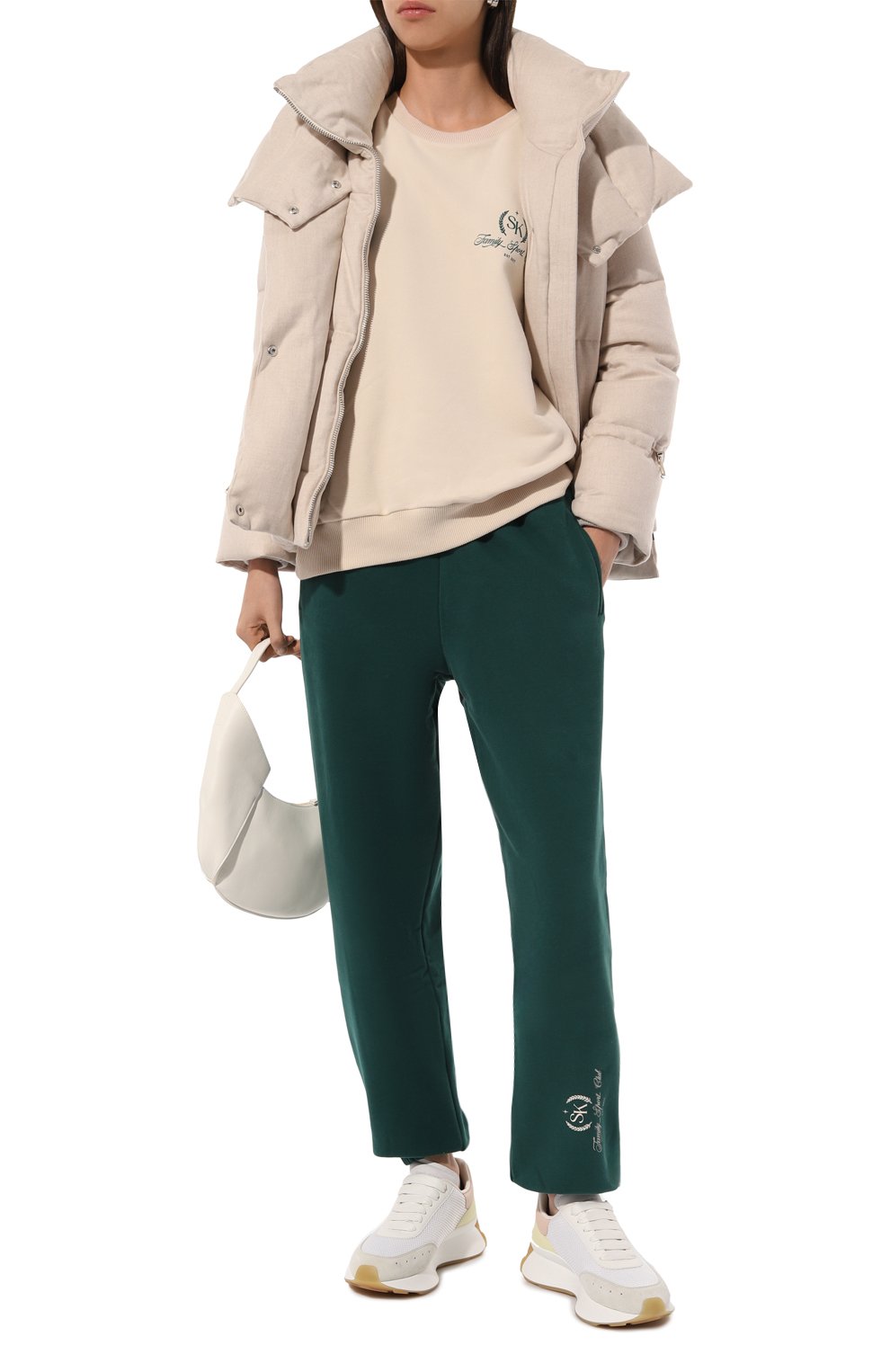 Комбинированные кроссовки sprint runner ALEXANDER MCQUEEN, арт. 687996/W4WN5, фото 2