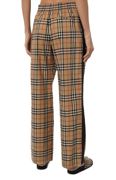 Хлопковые брюки BURBERRY, арт. 8040597, фото 4