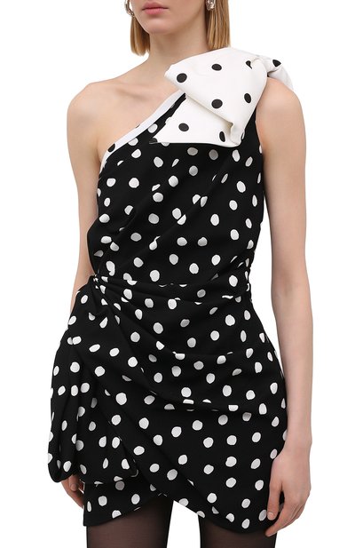 Платье из вискозы SAINT LAURENT, арт. 646684/Y355V, фото 3